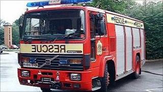 Cumbria fire engine