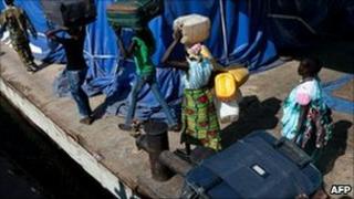 South Sudanese returnees in Juba. Photo: 17 December 2010