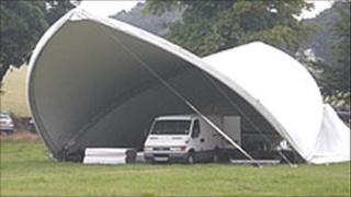 Festival main stage