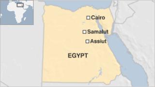 Map of Egypt