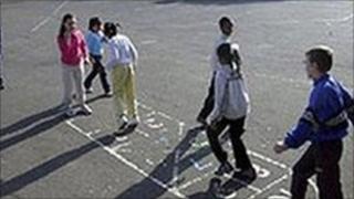 Children playing