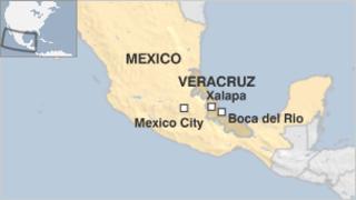 Map of Mexico