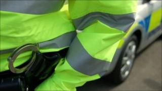 Police handcuffs