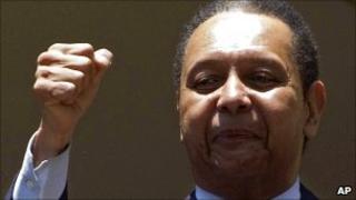 Former Haitian leader Jean-Claude 'Baby Doc' Duvalier, 19/01