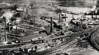 Суонси медный завод в 1957 году