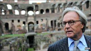 The head of Tod's shoe company Diego Della Valle