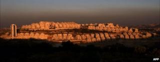 Har Homa in east Jerusalem, file image