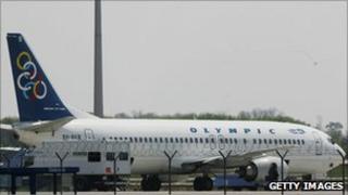 Olympic plane
