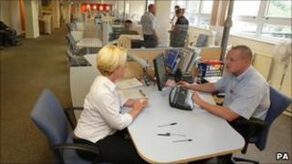 Job centre office