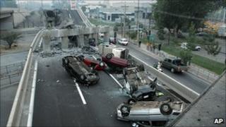 Earthquake damage