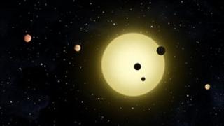 Художественная концепция системы Кеплер-11 (Nasa / T Pyle)