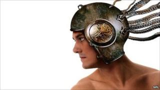 man with thinking cap