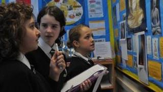 Buckler's Mead pupils during RE lesson