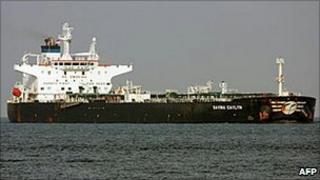 Italian oil tanker MV Savina Caylyn