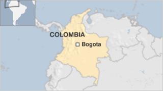 Map of Colombia