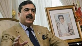 File pic of Prime Minister Yousuf Raza Gilani
