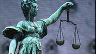 Justice statue