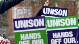 Unison placards