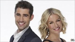 Denise Van Outen with Matt Johnson