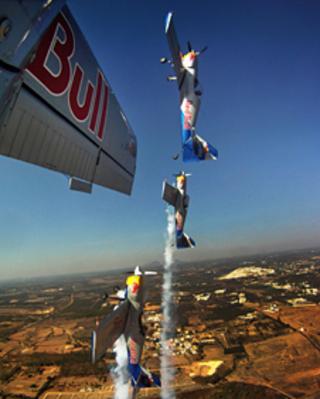 Flying Bulls in action at Bangalore
