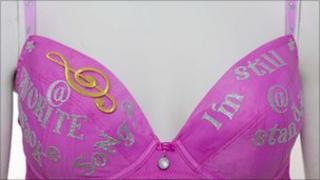 Decorated bra