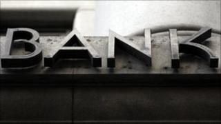 Bank sign