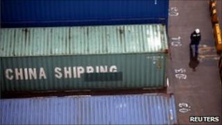 Shipping containers in china