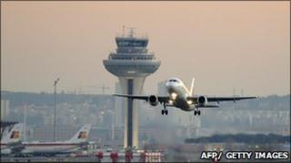 Plane taking off