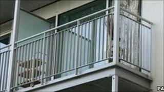 Flat where the children were found dead on Sunday
