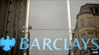Barclays sign