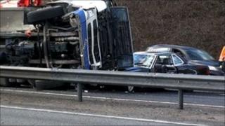 Crash scene
