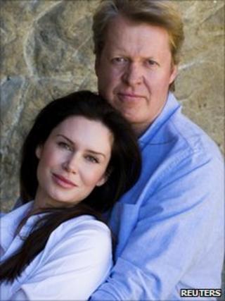 Earl Spencer and his fiancee Karen Gordon