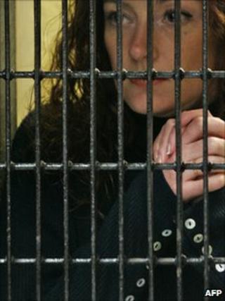 Florence Cassez in a file photo from 2008