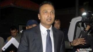 Anil Ambani leaves the CBI office in Delhi on 16 Feb 2011