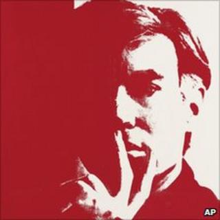 Andy Warhol self-portrait