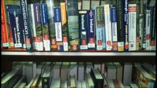 Library books