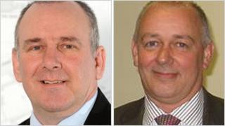 Michael Evans and Richard Noble