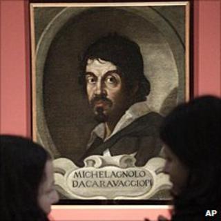 Portrait of Caravaggio by unknown painter