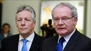 Peter Robinson and Martin McGuinness