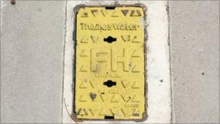 A manhole