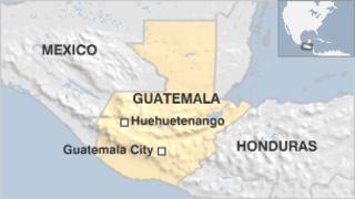 Map of Guatemala