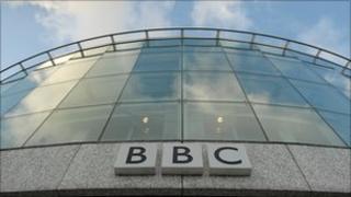 BBC sign at Television Centre