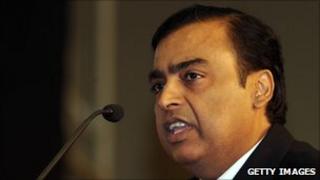 Reliance chairman Mukesh Ambani