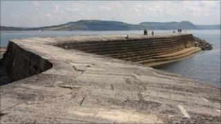 The Cobb at Lyme Regis