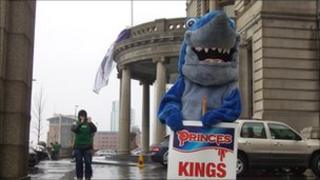 Greenpeace protester