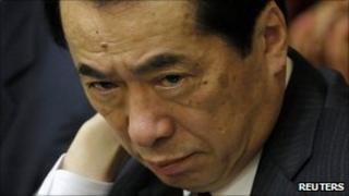 Japanese Prime Minister Naoto Kan