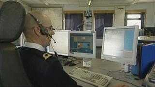 Coastguard staff