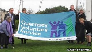 Guernsey Voluntary Service flag