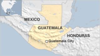Map of Guatemala