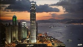Hong Kong skyline